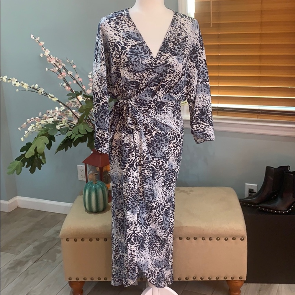 Kendall and Kylie wrap dress